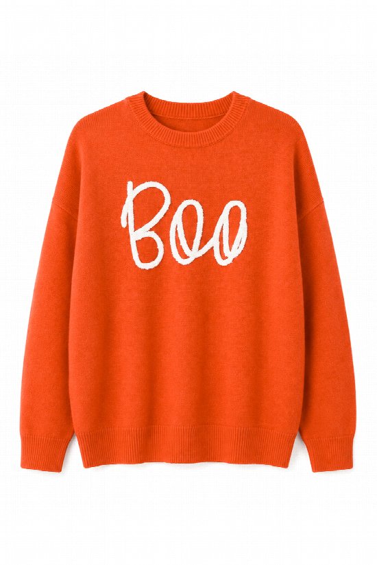 Boo Sweater | Silver Icing