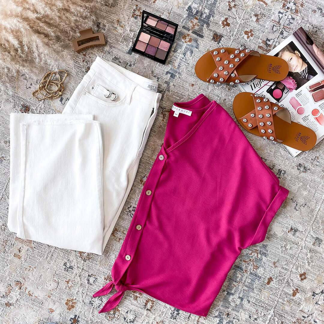 She Loves Me Knot Top