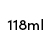 118ml