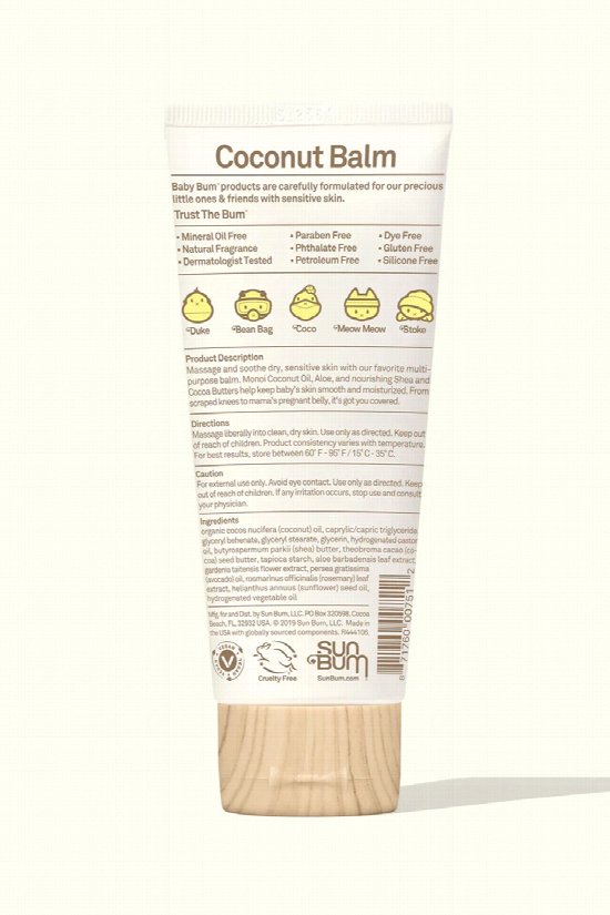 Baby Bum Natural Coconut Balm