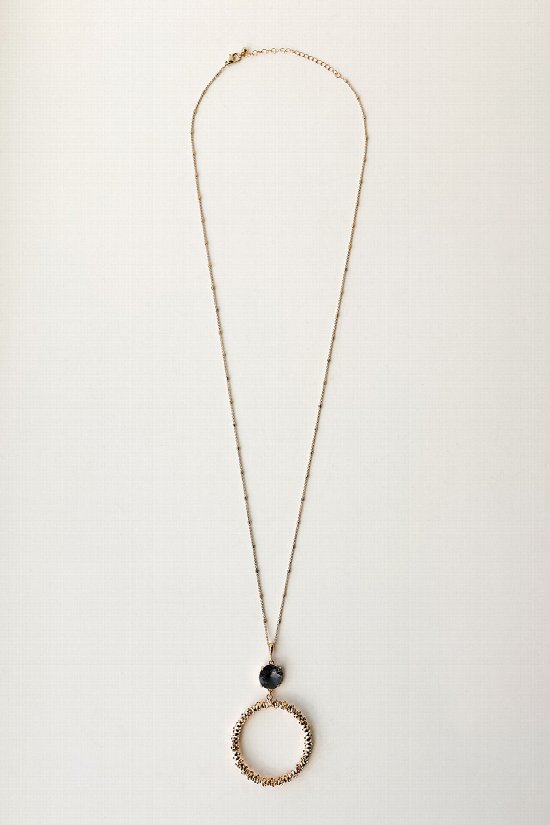 Starlit Circle Necklace