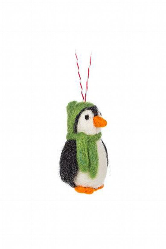 Frosty Penguin Ornament