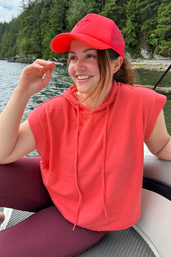 About Time Hooded Top About Time Hooded Top