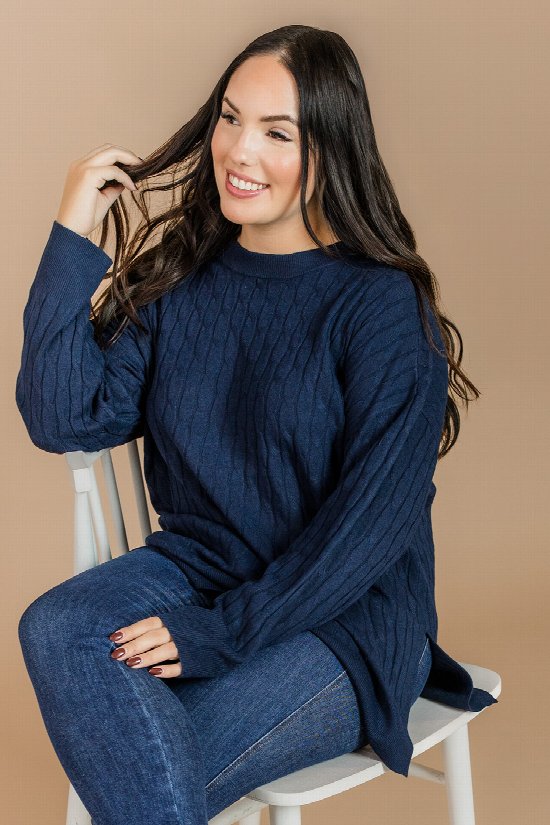 Allie Cable Knit Sweater