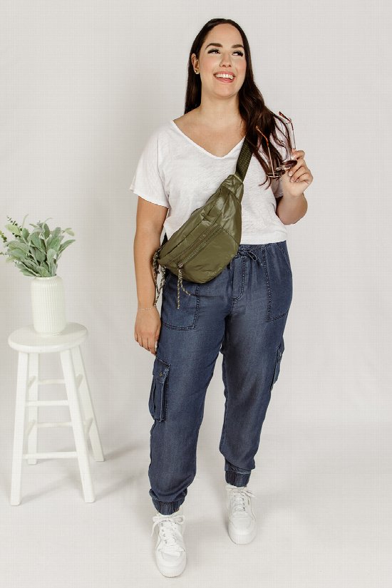 Beachside Casual Cargo Joggers