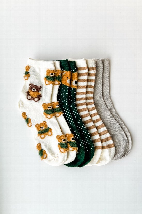 Beary Cute Socks Beary Cute Socks