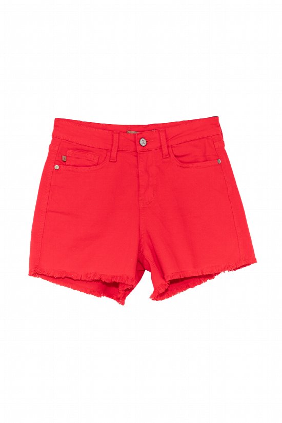 Best In Bold Denim Shorts