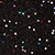 Black & Coloured Sequins  Black & Coloured Sequins