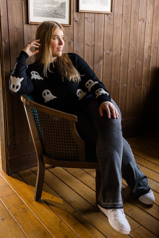 Boo Crew Sweater