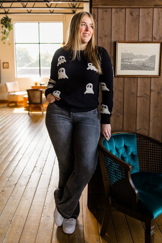 Boo Crew Sweater