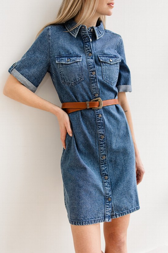 Carefree Days Denim Dress 2