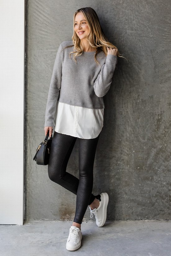 Catherine Layered Sweater