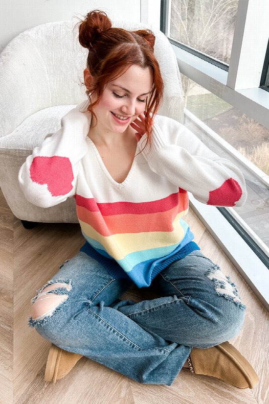 Chasing Rainbows Sweater