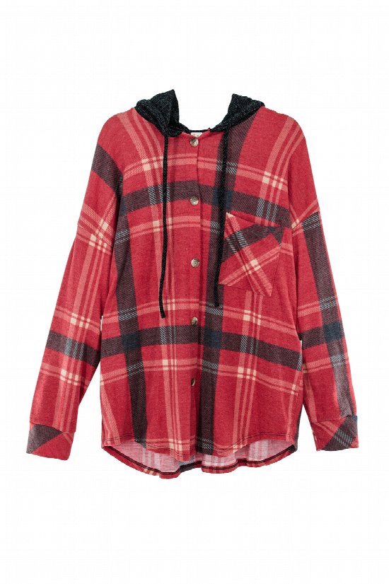 Check It Out Hooded Top