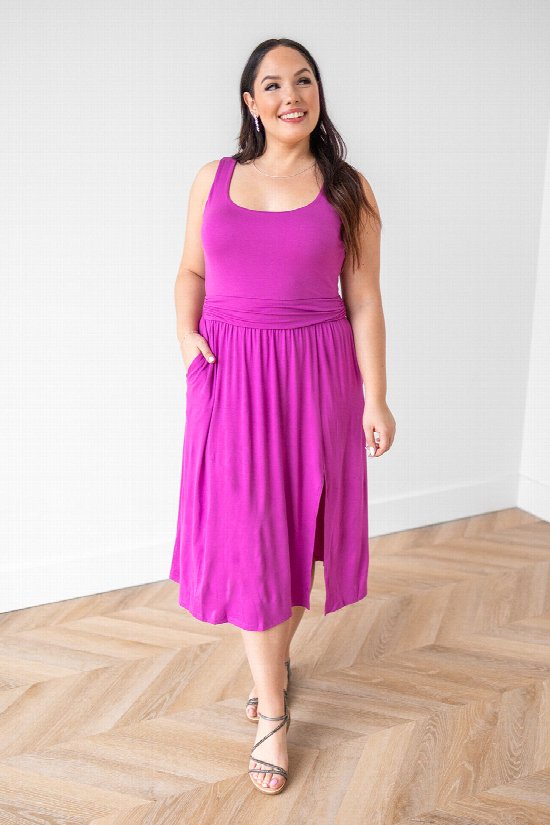 Coastal Charm Midi Dress 2.0