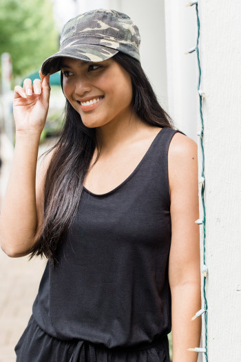 Comeback Camo Ponytail Cap