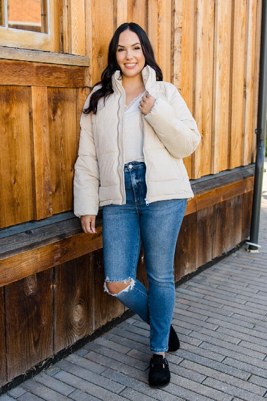 Corduroy Cozy Bomber Jacket 2