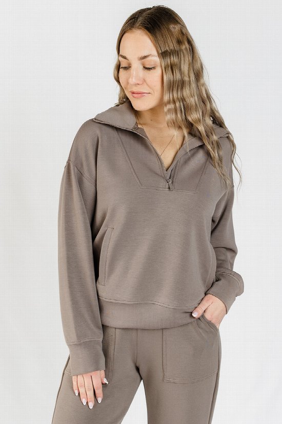 Cozy Vibes Half Zip Cozy Vibes Half Zip
