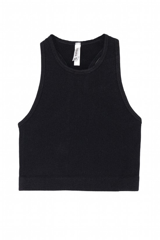 Daily Ribbed Cropped Tank