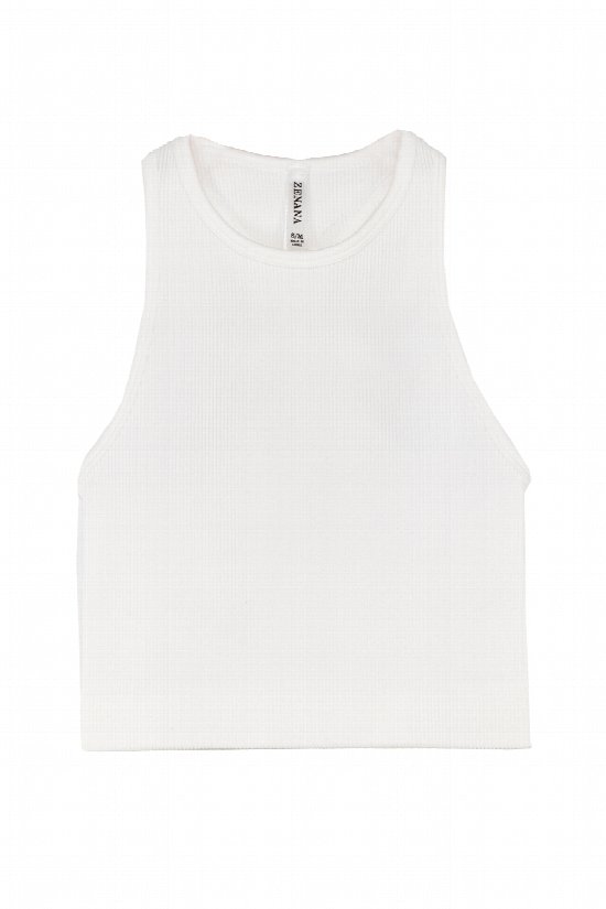 Daily Ribbed Cropped Tank