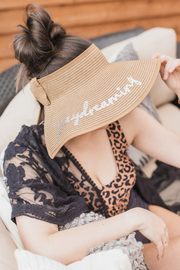 Daydreaming Ponytail Sun Hat