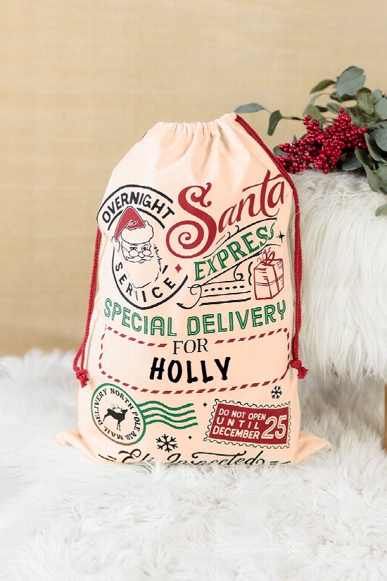 Dear Santa Personalized Sacks