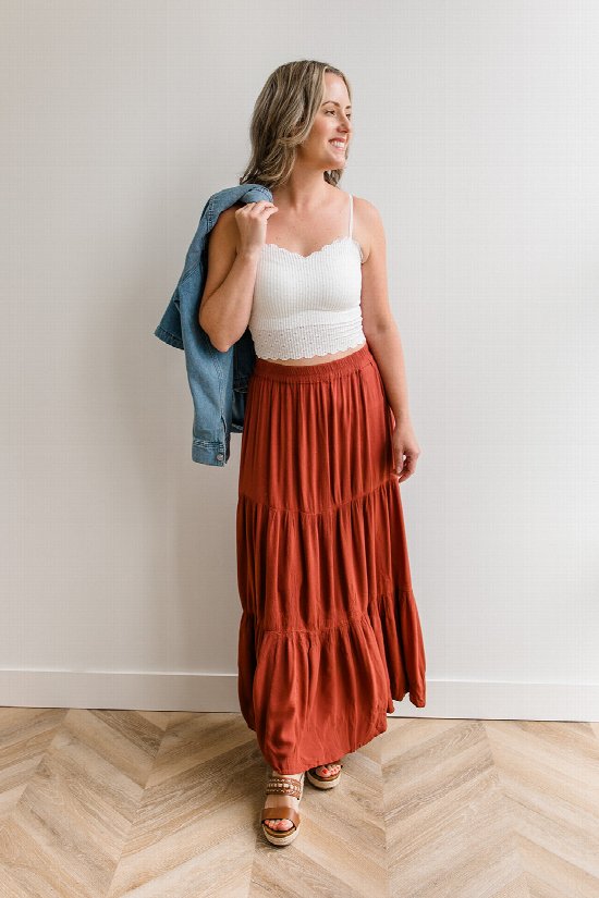 Dream in Dunes Maxi Skirt