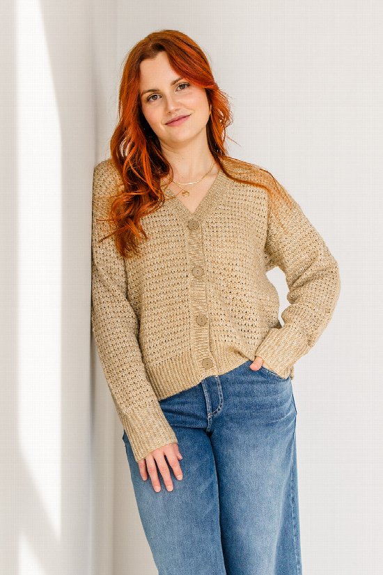 Easy Fit Button Cardigan