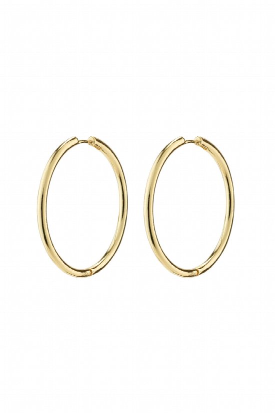 Elena Maxi Hoop Earrings
