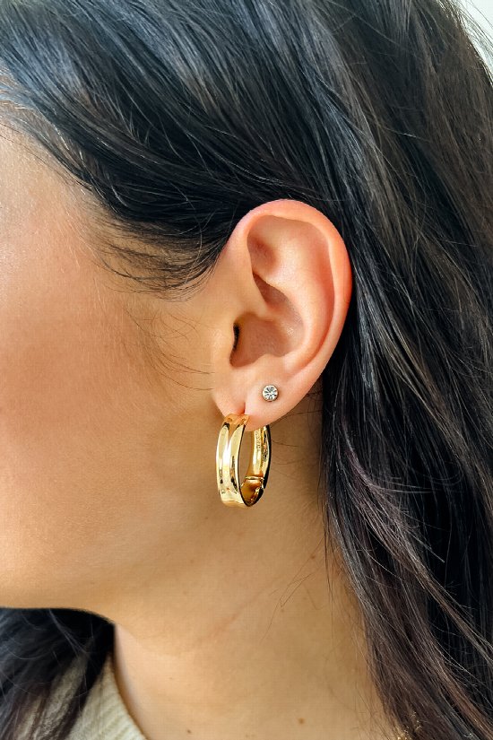 Elodie Hoop Earrings