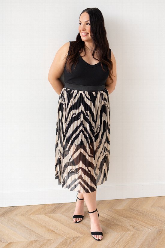 Ember Mesh Midi Skirt