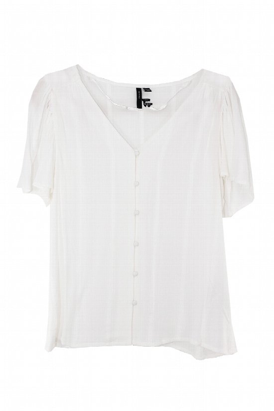 Faye Flutter Sleeve Top