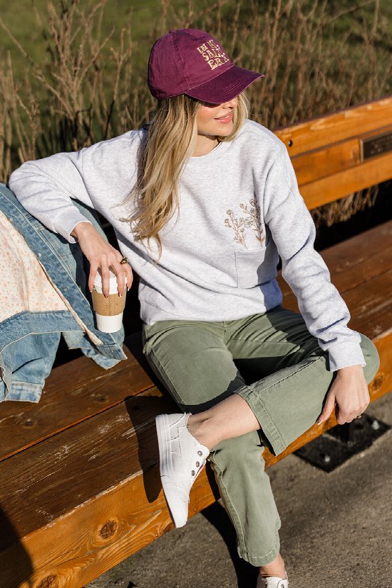 Field of Flowers Sweatshirt 2