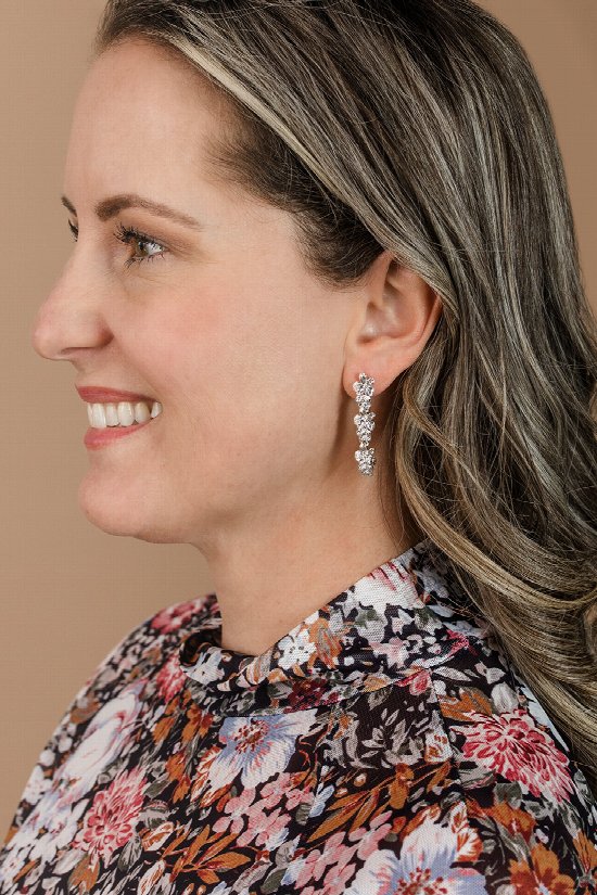 Floral Cascade Earrings