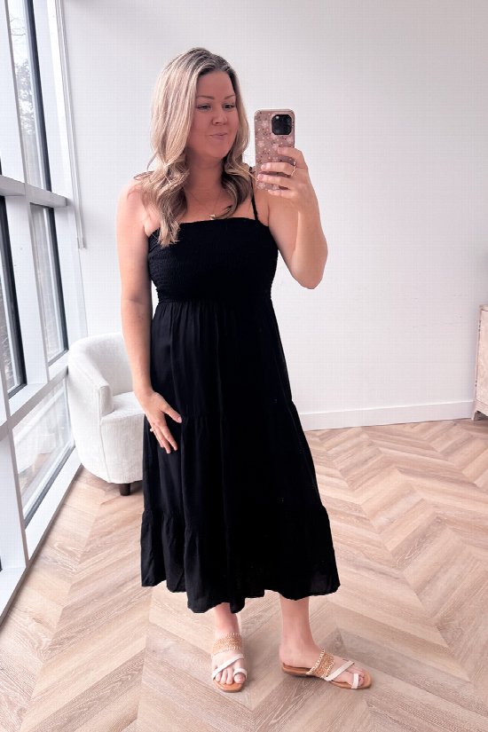 For the Moment Midi Dress