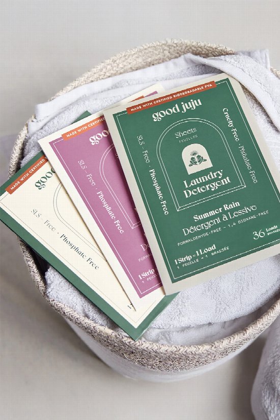 Good Juju Laundry Detergent Strips