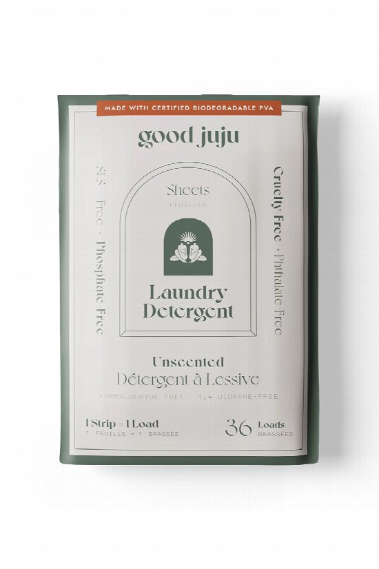 Good Juju Laundry Detergent Strips