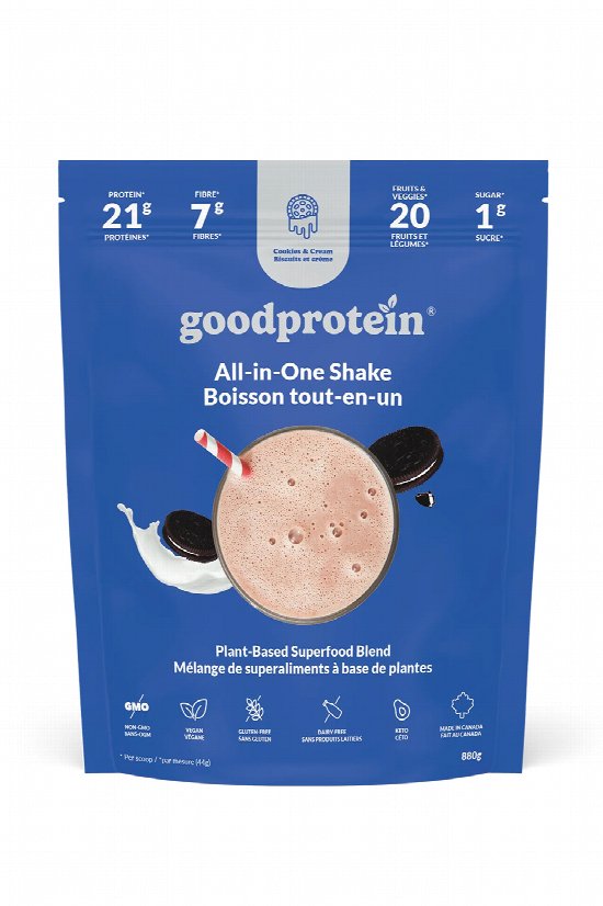 Good Protein Cookies & Cream Shake 880g
