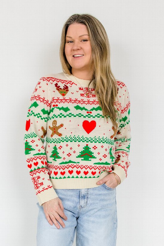 Happy Holly Days Sweater