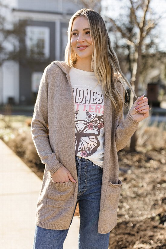 Haven Hooded Cardigan