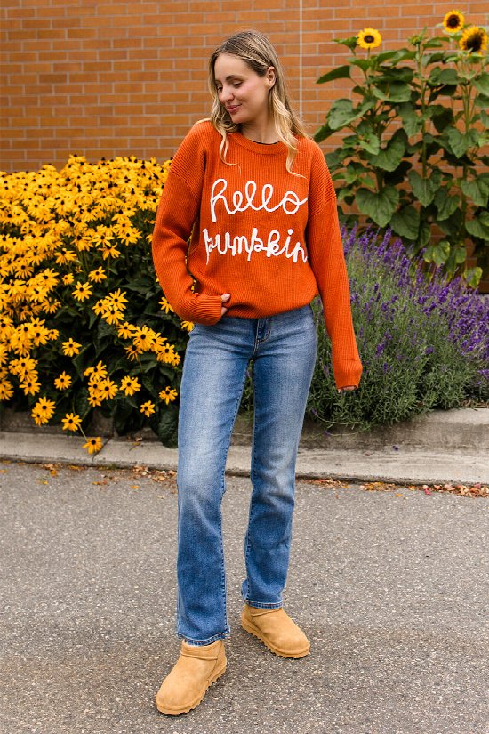 Hello Pumpkin Sweater