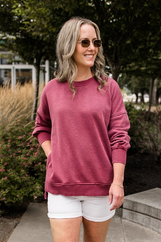 Here For It Sweatshirt
