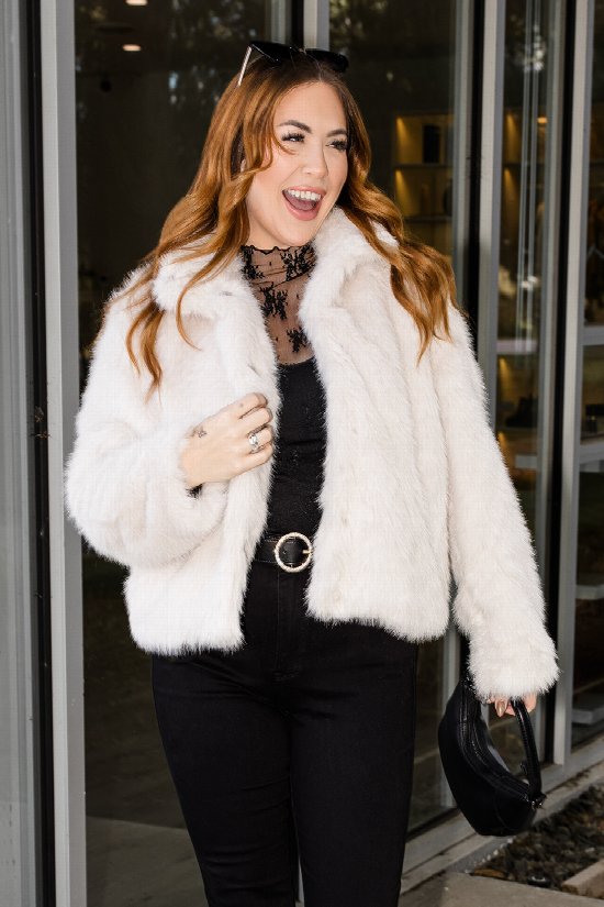 Hollywood Faux Fur Coat