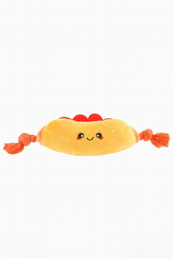 Hot Dog Rope Toy
