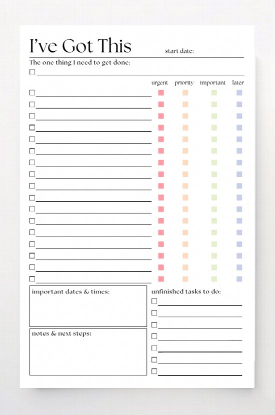 I've Got This Notepad 2