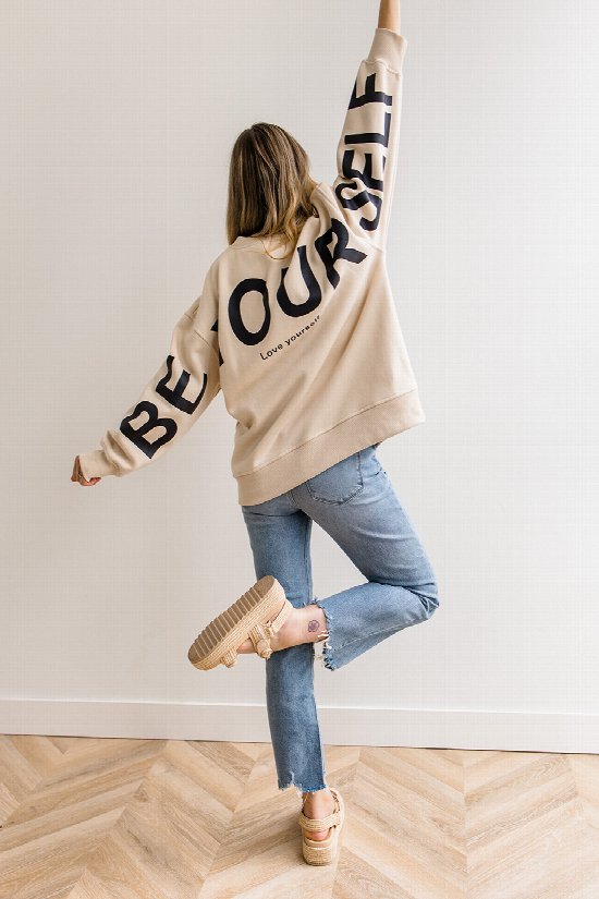 Just Be Yourself Sweatshirt