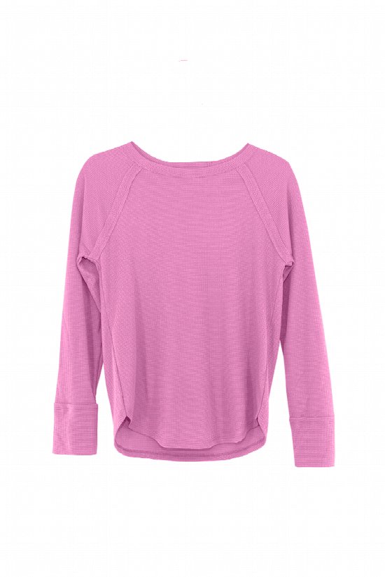 Lauren Waffle Top