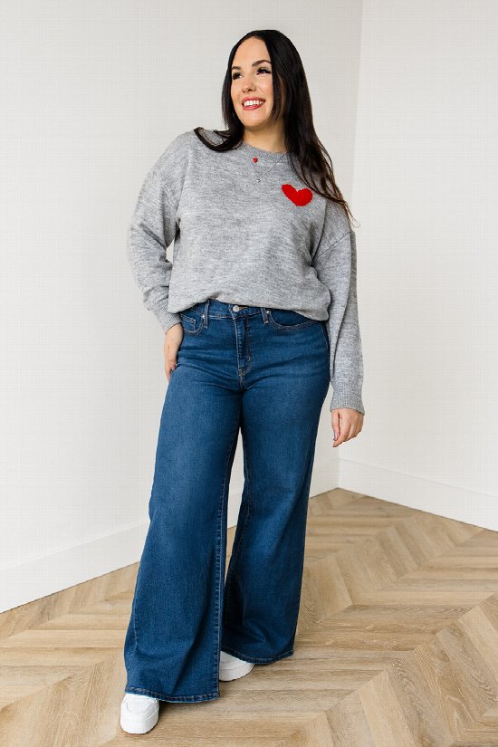 LEVI'S 318 Shaping Wide Leg Jeans 2