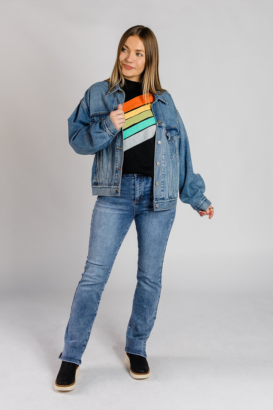 LEVI'S 90s Trucker Denim Jacket | Silver Icing