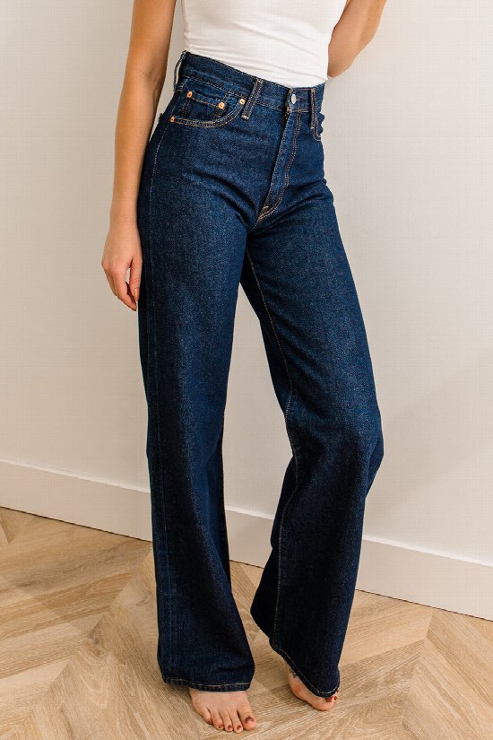 LEVI'S Ribcage Wide Leg Jeans